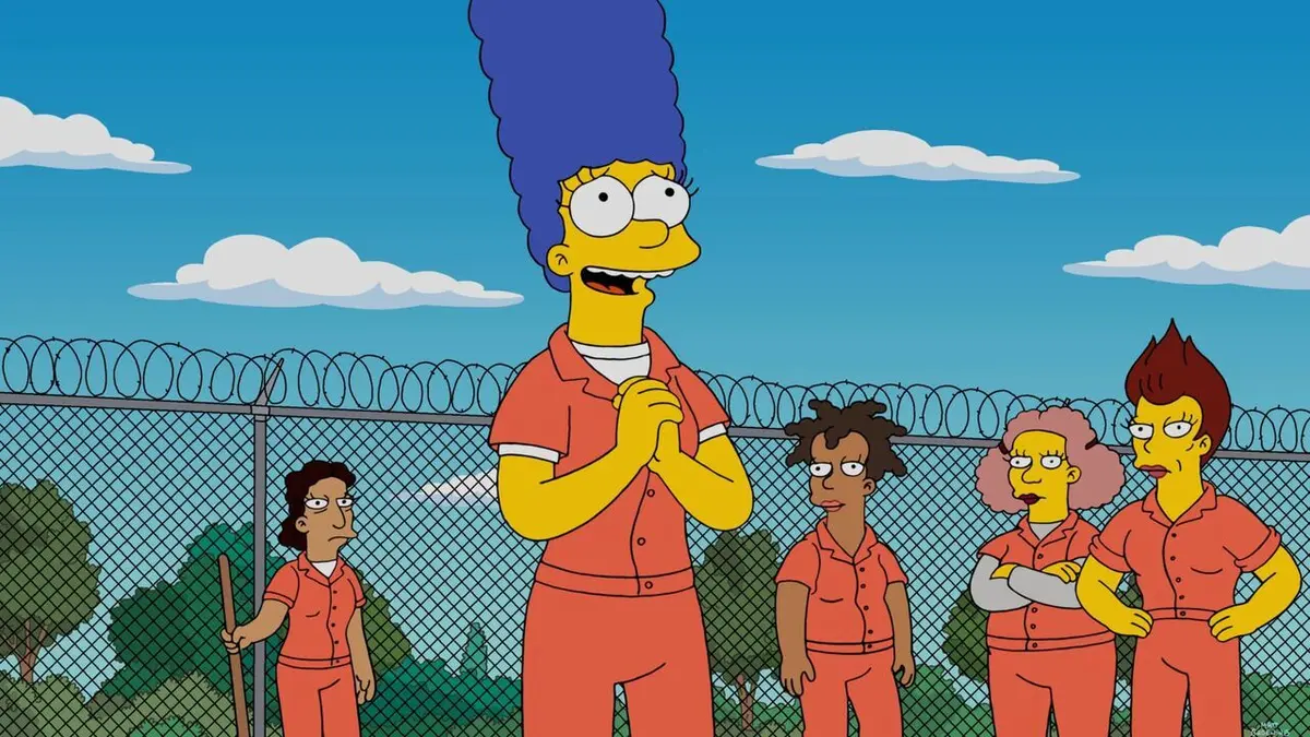 Les Simpson S27E22 L'orange est le nouveau jaune