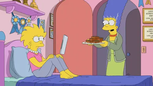 Les Simpson S32E21 Retrouvailles mère-fille