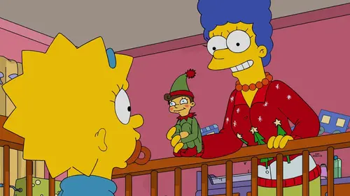 Les Simpson S28E10 L'étrange Noël de Krusty