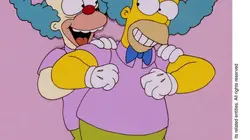 Les Simpson S06E15 Homer le clown