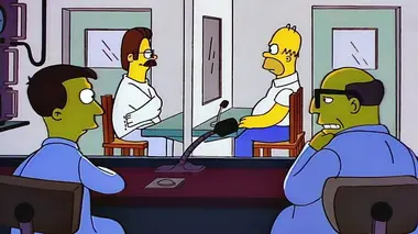 Les Simpson S08E08 Une crise de Ned