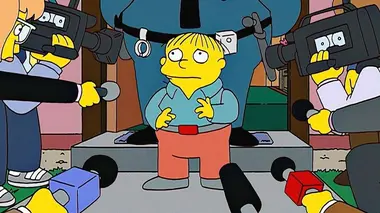 Les Simpson S19E10 Un pour tous, tous pour Wiggum