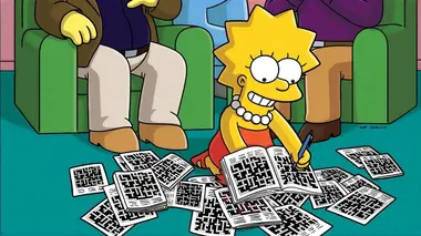 Les Simpson S20E06 Echange de mots croisés