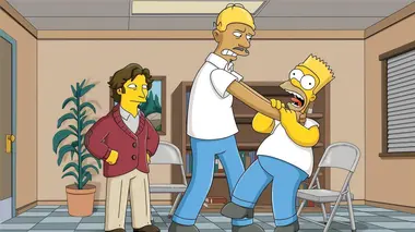 Les Simpson S22E17 L'amour à couper le souffle
