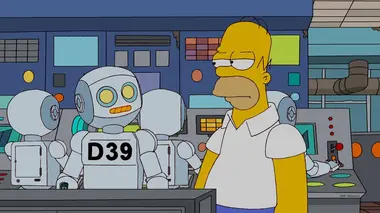 Les Simpson S23E17 Aïe robot !