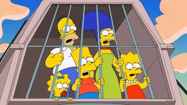 Les Simpson S26E10 L'homme qui vint pour être le dîner