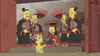 Lenny Leonard/Ned Flanders/God/Mr. Burns/Rudyard Kipling dans Les Simpson S29E15 Une bonne lecture ne reste pas impunie (2018)