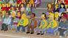 Fund Bunch bowler 2 / Mr. Burns / Lenny Leonard dans Les Simpson S29E07 Chantons sur la piste (2017)