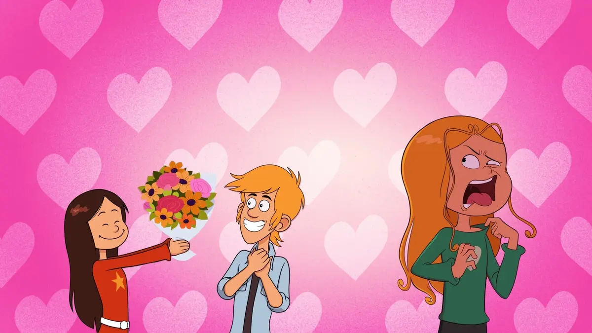 Les Sisters S03E10 Peigne de coeur