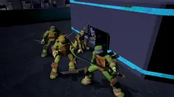 Les Tortues Ninja S01E09 Le défi