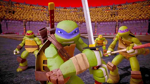 Casting Les Tortues Ninja S04E07 L'arène du carnage