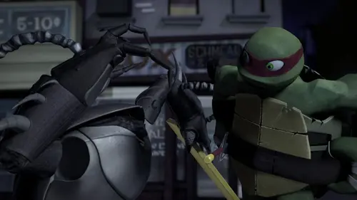 Les Tortues Ninja S01E18 Le cafard terminator