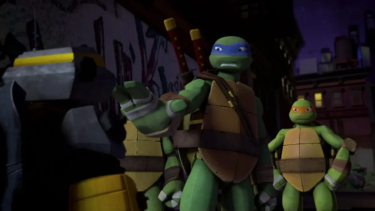 Visuel de Les Tortues Ninja S01E11 L'attaque des mascottes