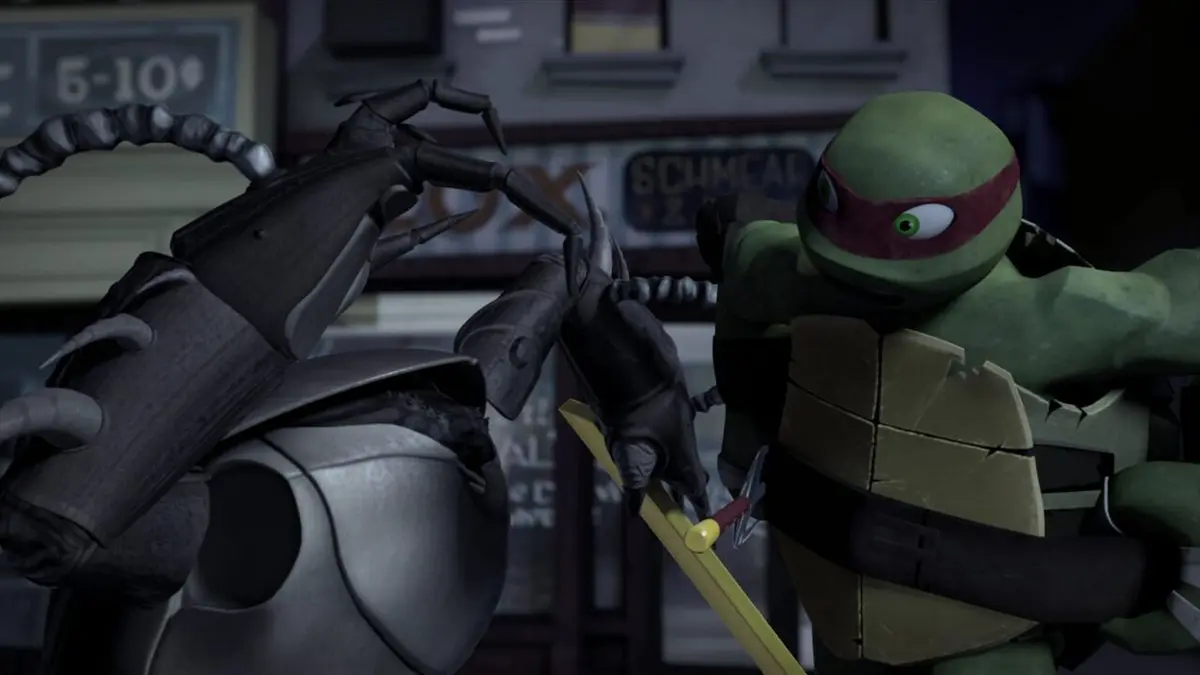 Visuel de Les Tortues Ninja S01E11 L'attaque des mascottes