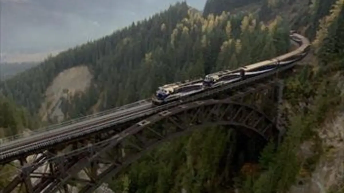 Les trains de l'extrême S02E04 Montagnes rocheuses