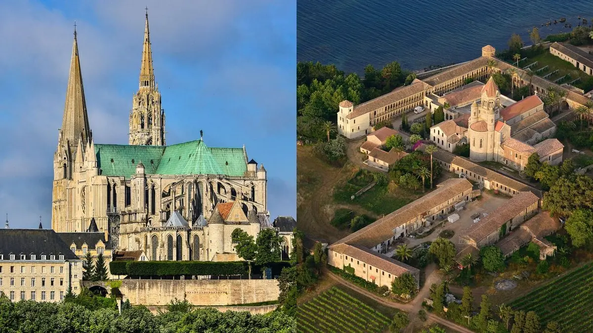 Les trésors des abbayes et cathédrales françaises