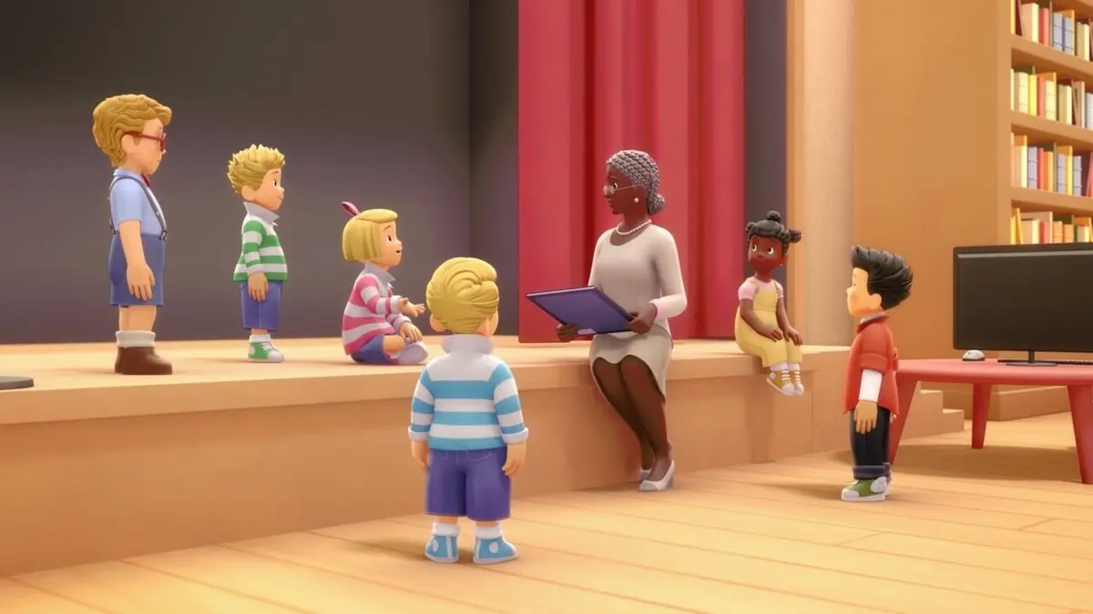 Les triplés S01E64 Les triplés font du théâtre