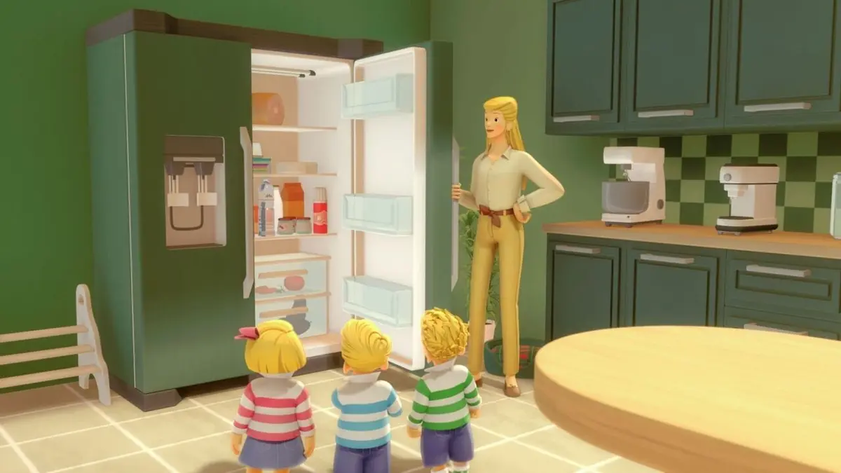 Les triplés S01E03 Le nouveau frigo