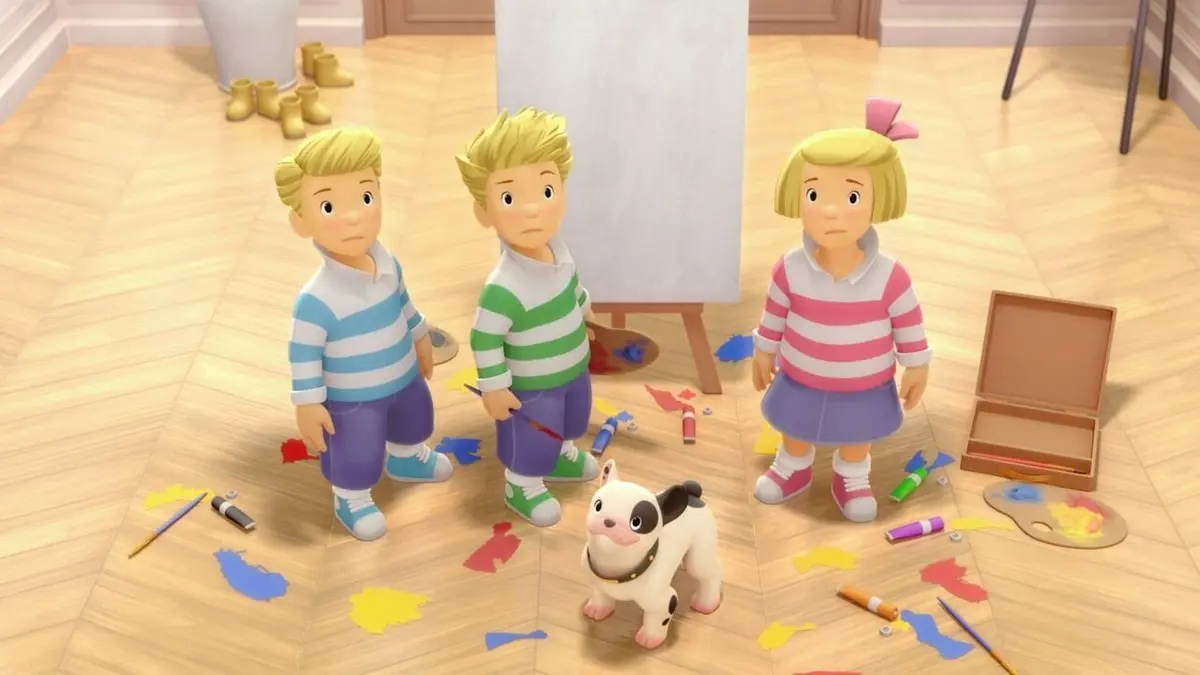 Les triplés S01E21 Artistes en herbe