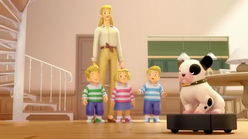 Les triplés S01E04 Une maman robot
