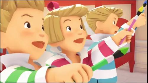 Les triplés S01E57 La guerre des couleurs