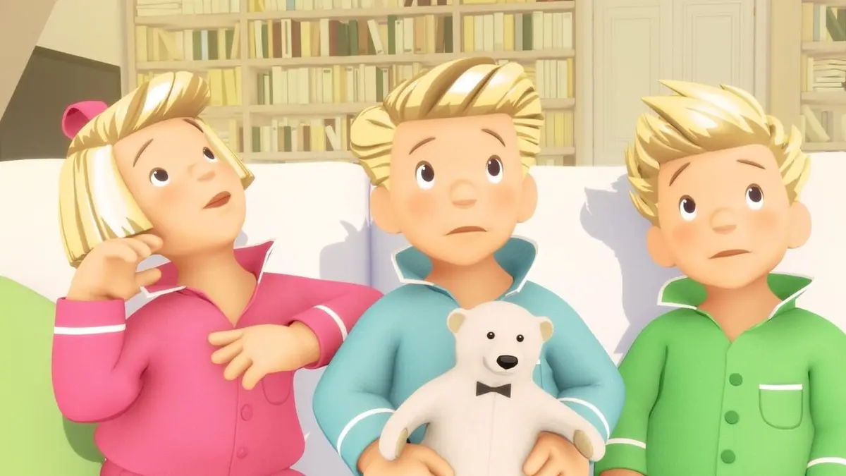 Visuel de Les triplés S01E20 Dans le ventre de maman