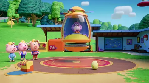 Les trois Bricochons S01E03 L'oeuf-mobile