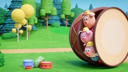 Les trois Bricochons S01E04 Au secours, mon tambour !