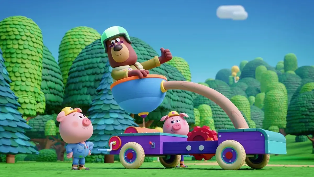 Les trois Bricochons S01E09 Les baies des ours