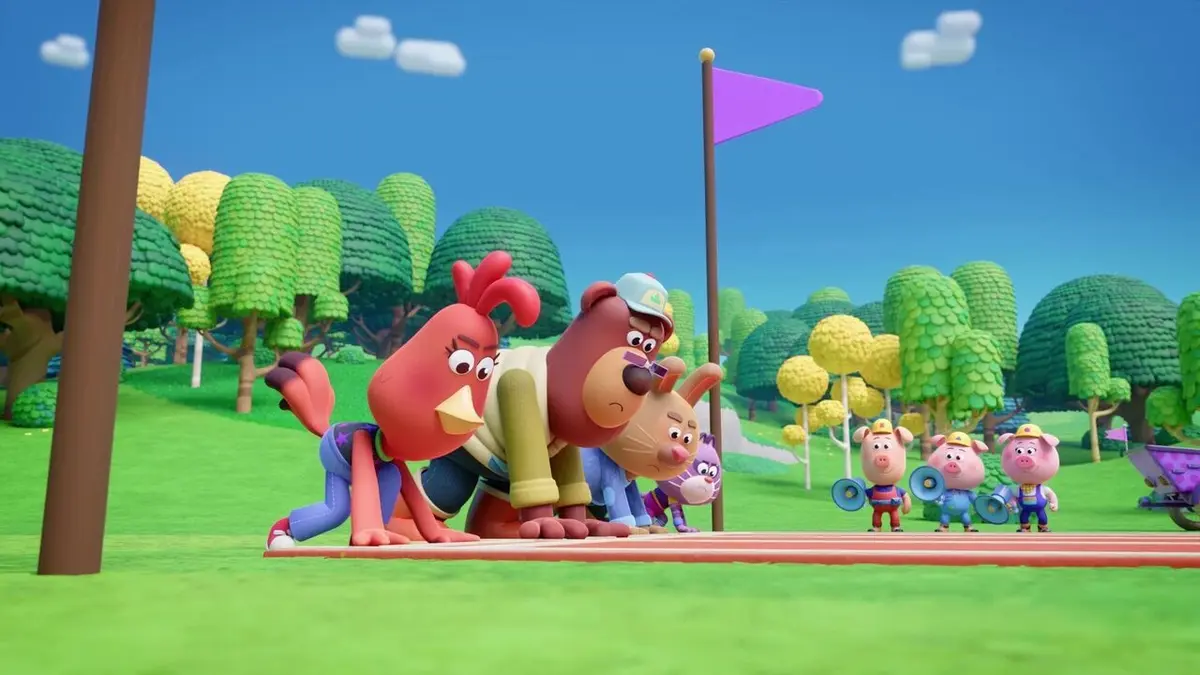 Les trois Bricochons S01E12 A vos marques !