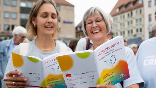 Les voix du monde : fête chorale à Nuremberg