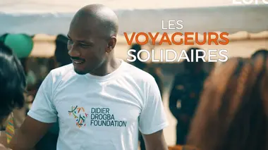 Les voyageurs solidaires Côte d'Ivoire avec Didier Drogba