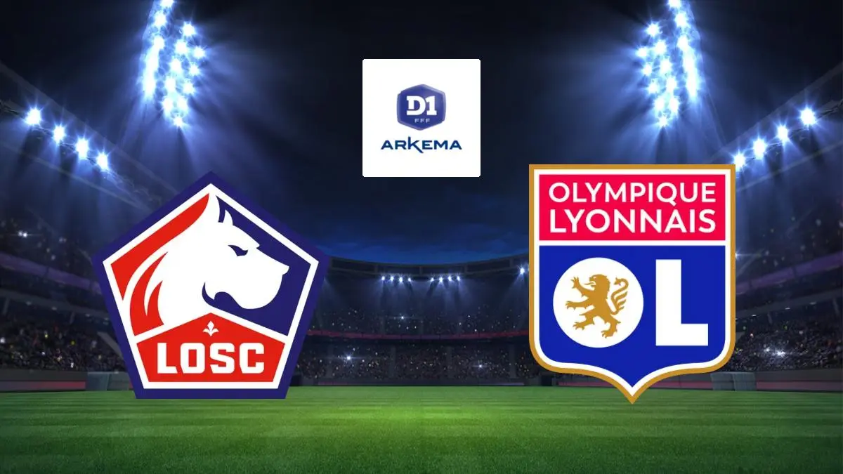 Lille / Lyon Football D1 Arkema 2023/2024