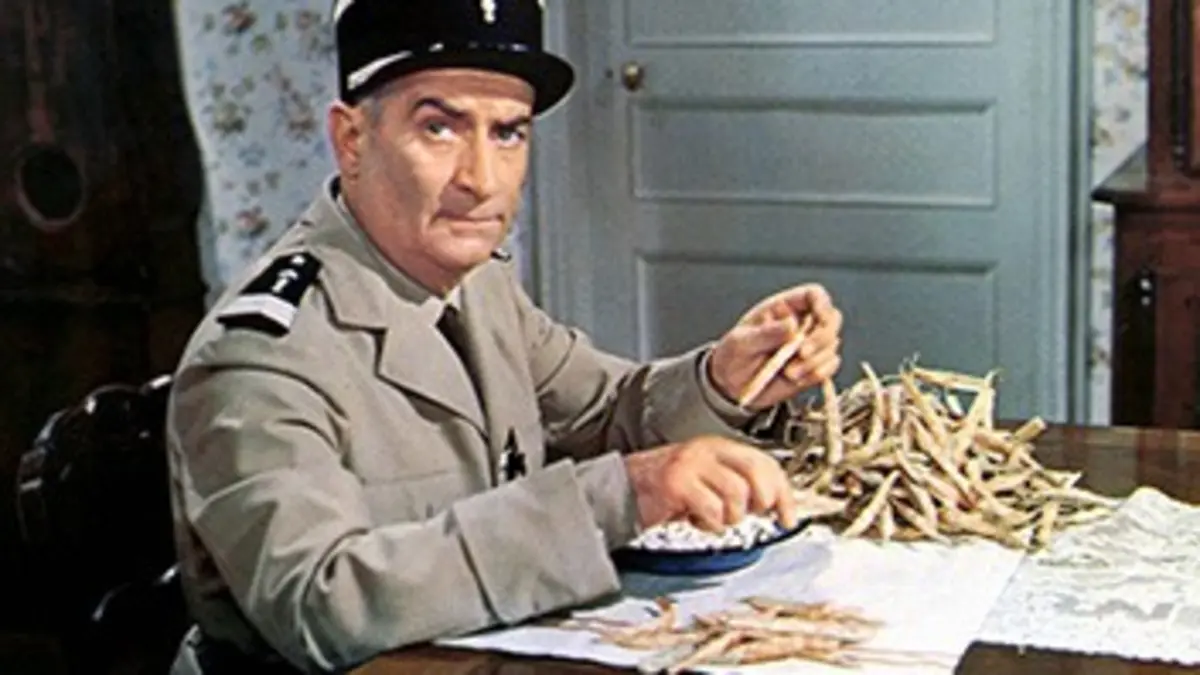Louis de Funès et les gendarmes