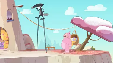 Le loup qui voulait être un géant