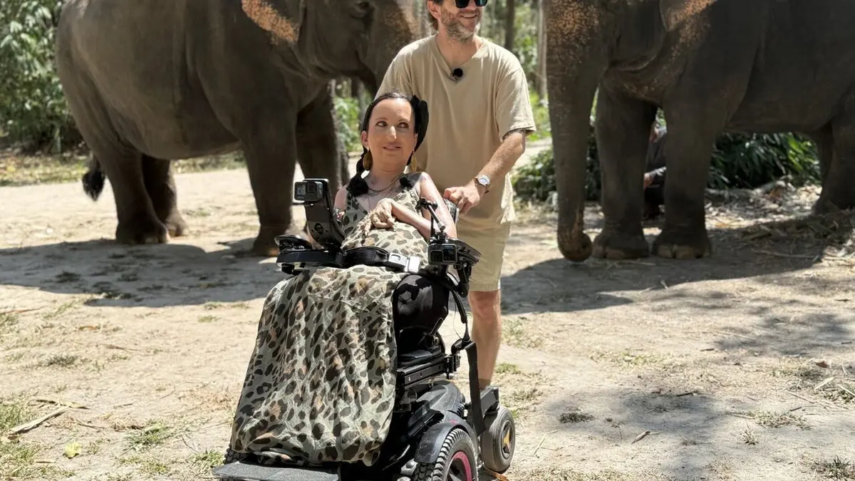 Lucie en Thaïlande