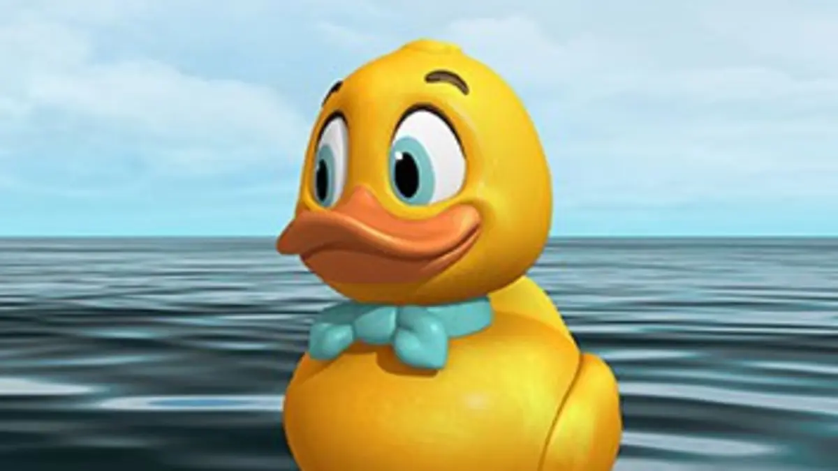 Lucky : un canard à la mer