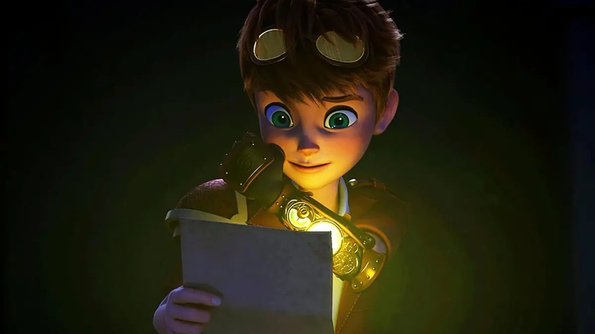 Luke, voyageur du temps S01E03 La prophétie du miroir brisé