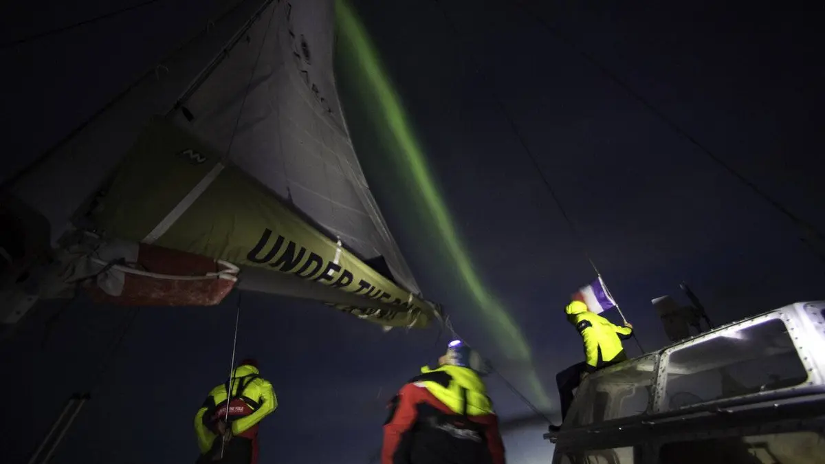 Lumière sous l'Arctique