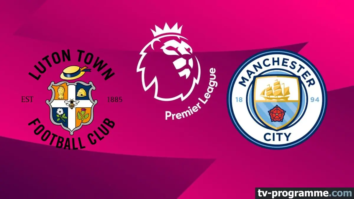 Luton Town / Manchester City Football Premier League 2023/2024