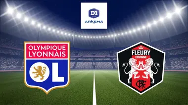 Lyon / Fleury Football D1 Arkema 2023/2024
