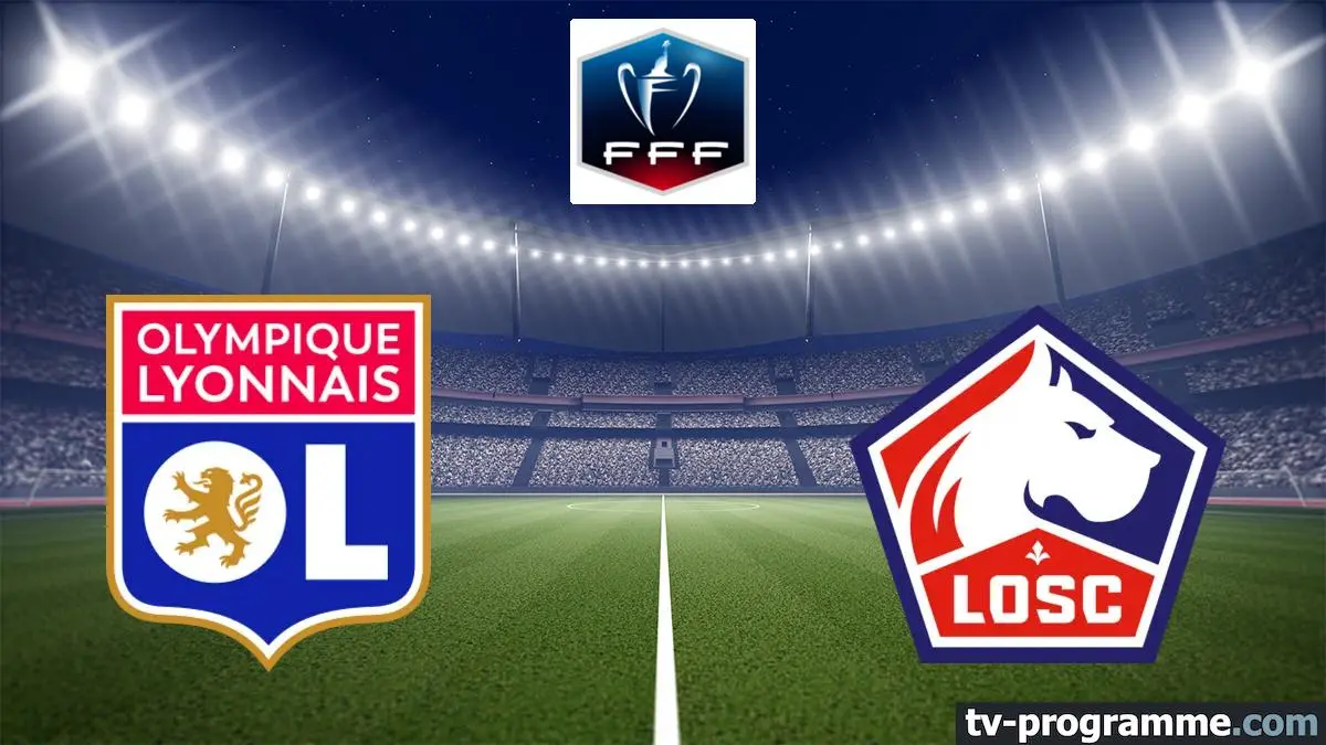 Lyon / Lille Football Coupe de France 2023/2024