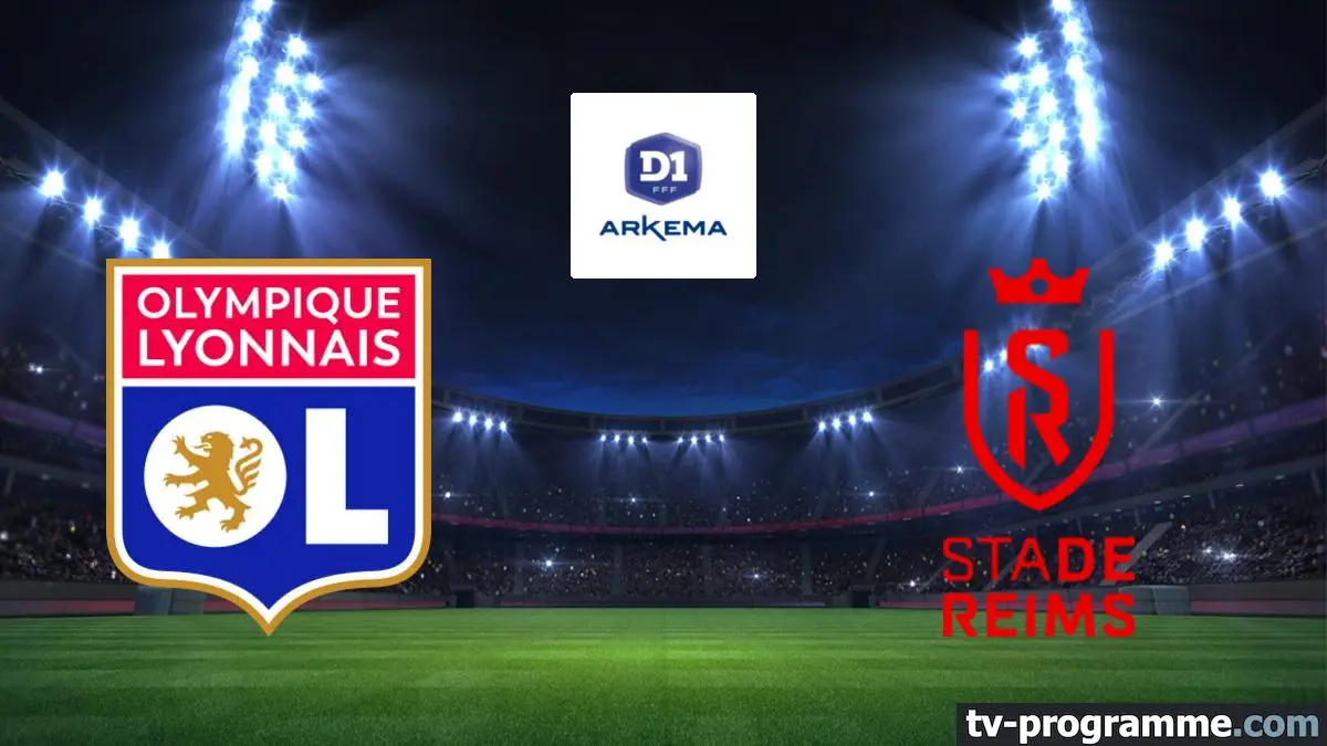 Lyon / Reims Football D1 Arkema 2023/2024