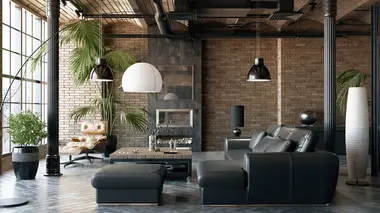 Entre style industriel et maison de famille