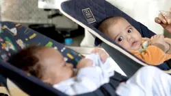 Ma femme, ma fille, deux bébés