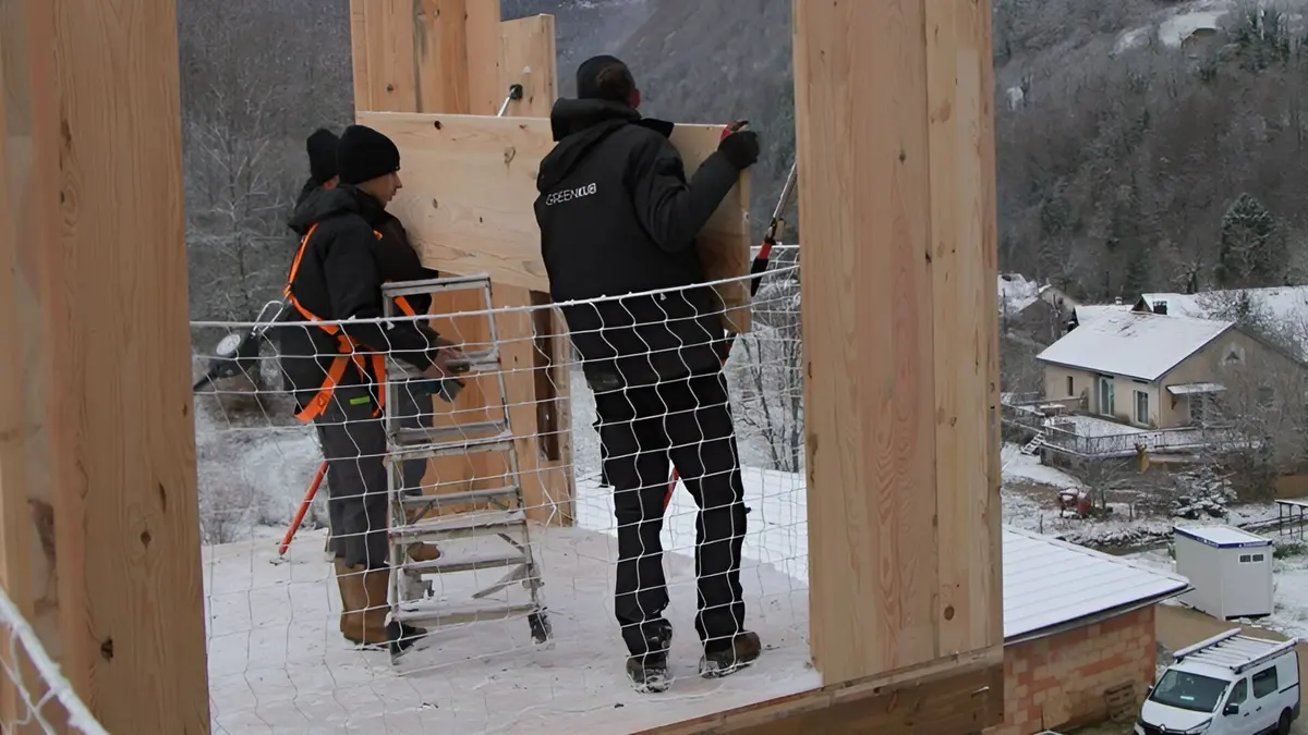 Visuel de Ma maison sur mesure : du rêve à la réalité Maison en kit à Chamonix