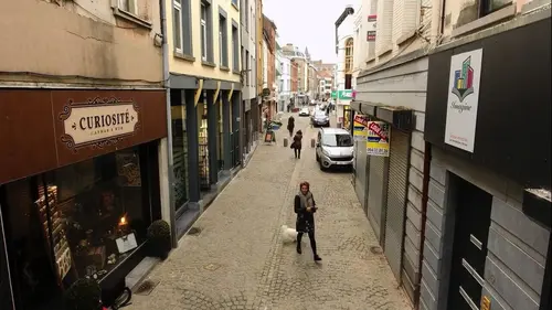 Ma rue couche toi-là Rue de la Gaieté à Binche