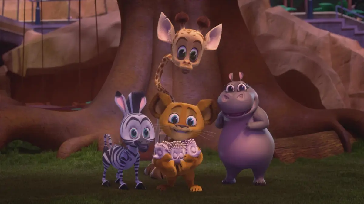 Madagascar : la savane en délire S02E01 La nouvelle vie d'Alex