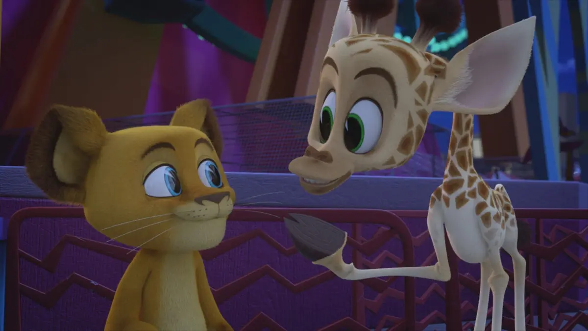 Madagascar : la savane en délire S01E15 Lucia on t'aime !