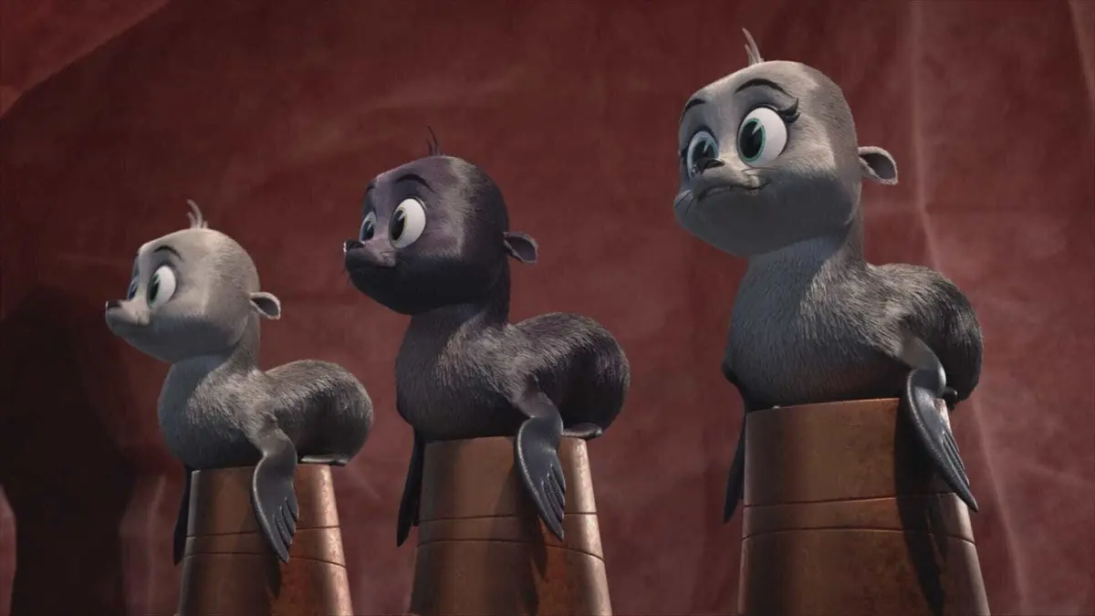 Madagascar : la savane en délire S01E03 Tout le monde aime les lions de mer